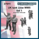 FC★MODEL[FC37011]1/35 WWII イギリス 戦車兵セット＃2(2体入)