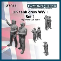 FC★MODEL[FC37011]1/35 WWII イギリス 戦車兵セット＃2(2体入)