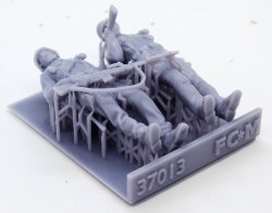 画像2: FC★MODEL[FC37013]1/35 WWII アメリカ 歩兵G.I.セット＃2(2体入)