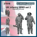 FC★MODEL[FC37016]1/35 WWII イギリス歩兵セット＃2(2体入)