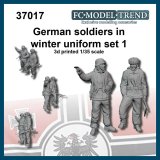FC★MODEL[FC37017]1/35 WWII ドイツ 歩兵(冬季装備)セット＃1(2体入)