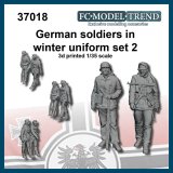 FC★MODEL[FC37018]1/35 WWII ドイツ 歩兵(冬季装備)セット＃2(2体入)