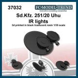 FC★MODEL[FC37032]1/35 WWII ドイツ Sd.Kfz.251/20ウーフー用 赤外線前照灯セット