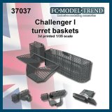FC★MODEL[FC37037]1/35 現用 イギリス チャレンジャー1戦車用 砲塔バスケットセット(タミヤ用)