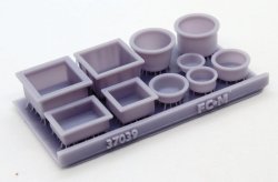 画像2: FC★MODEL[FC37039]1/35 プラスチックバスケットセット