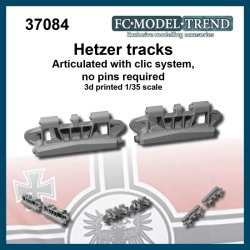 画像1: FC★MODEL[FC37084]1/35 WWII ドイツ ヘッツァー駆逐戦車 クリッカブル連結可動履帯