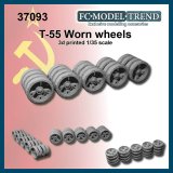 FC★MODEL[FC37093]1/35 現用 露/ソビエト T-55戦車 摩耗した転輪(1両分)