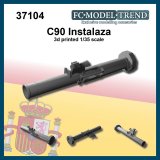 FC★MODEL[FC37104]1/35 現用 スペイン インスタラーザC90 携行式対戦車ロケット弾