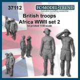 FC★MODEL[FC37112]1/35 WWII イギリス アフリカ戦線歩兵セット＃2(2体入)