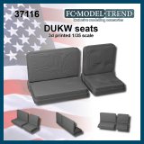 FC★MODEL[FC37116]1/35 WWII アメリカ DUKW水陸両用車 運転席(1両分)
