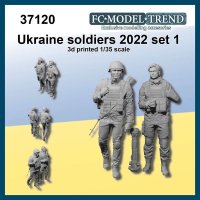 FC★MODEL[FC37120]1/35 現用 ウクライナ歩兵(2022年)セット＃1(2体入)