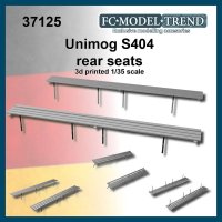 FC★MODEL[FC37125]1/35 現用 ドイツ ウニモグS404 軍用トラック 荷台の座席(1両分)