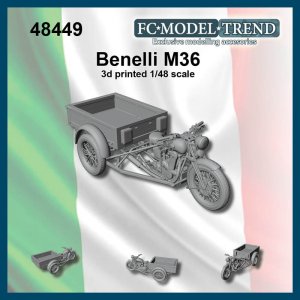 画像1: FC★MODEL[FC48449]1/48 ベネリバイクＭ36 (1)