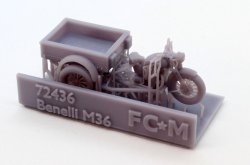 画像3: FC★MODEL[FC72436]1/72  ベネリバイクＭ36