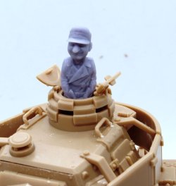 画像2: FC★MODEL[FC80008]IV号戦車クルー2