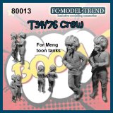 FC★MODEL[FC80013]T34/76戦車クルーセット