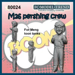 画像1: FC★MODEL[FC80024]M26パーシング戦車クルー