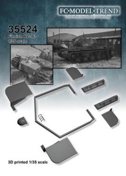 画像1: FC★MODEL[FC35524]1/35 KV-1フェンダー＆グリルセット（トランペッター用）