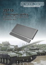 FC★MODEL[FC35710]1/35 T-64用エンジングリルセット（トランペッター用）