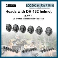 FC★MODEL[FC35869]1/35 DH-132ヘルメット装着ヘッドセット１