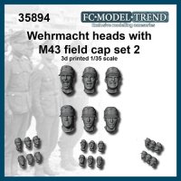 FC★MODEL[FC35894]1/35 ドイツ国防軍M43規格帽装着ヘッドセット2