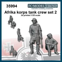 FC★MODEL[FC35994]1/35 Afrika Korps tank crew, set 2