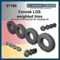 FC★MODEL[FC37190]Fennek LGS neum?ticos con peso, escala 1/35.