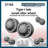 FC★MODEL[FC37192]Tiger late rueda tensora peque?a, escala 1/35.