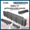 FC★MODEL[FC37205]SdKfz 7/1 paneles laterales perforados, escala 1/35.