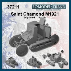 画像1: FC★MODEL[FC37211]Saint Chamond M1921, escala 1/35