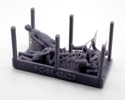 画像2: FC★MODEL[FC48629]1/48 WWII ポーランド軍歩兵セット 攻撃開始(4体入)