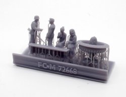 画像2: FC★MODEL[FC72668]1/72 WWII ドイツ 「庭園」フィギュア&アクセサリーセット(4体入)