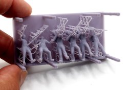 画像3: FC★MODEL[FC72669]1/72 19世紀 フランス フューズィリエ連隊セット(6体入)