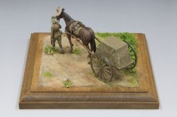 画像7: ファインモールド[FM60]1/35帝国陸軍 軍馬輸送隊セット 三九式輜重車 甲