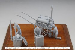 画像11: ファインモールド[FM61]1/35 帝国陸軍 野戦炊事セット 九七式沸水車