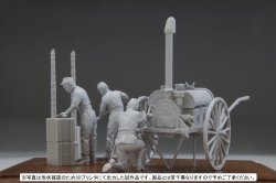 画像13: ファインモールド[FM61]1/35 帝国陸軍 野戦炊事セット 九七式沸水車