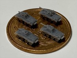画像4: Fire Starter[FS-G12]1/700　ドイツ軍 Sdkfz234 8輪装甲車セット
