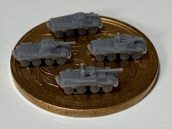 画像6: Fire Starter[FS-G12]1/700　ドイツ軍 Sdkfz234 8輪装甲車セット