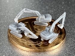 画像4: Fire Starter[FS-MUS12]1/700　現用米軍　油圧ショベル320D　セット