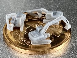 画像5: Fire Starter[FS-MUS12]1/700　現用米軍　油圧ショベル320D　セット