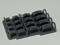 画像4: Fire Starter[FS-F1]1/700　フランス軍　戦車セット