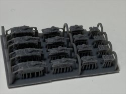 画像5: Fire Starter[FS-F1]1/700　フランス軍　戦車セット