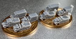 画像3: Fire Starter[FS-G16]1/700　ドイツ軍Sdkfz9　18tハーフトラックセット