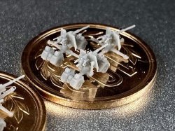 画像8: Fire Starter[FS-G22]1/700　ドイツ軍 88ｍｍFLAK36/38高射砲　セット