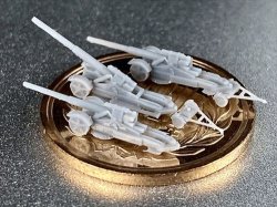 画像3: Fire Starter[FS-G24]1/700　ドイツ軍 17cm K18 カノン砲　セット