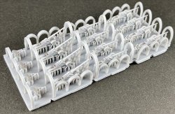 画像7: Fire Starter[FS-G24]1/700　ドイツ軍 17cm K18 カノン砲　セット