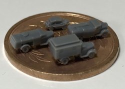 画像3: Fire Starter[FS-G2]1/700　ドイツ軍 燃料給油車、救護車両セット