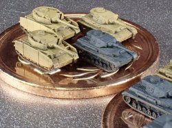 画像10: Fire Starter[FS-G31]1/700　ドイツ軍 IV号戦車セット