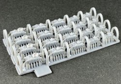 画像3: Fire Starter[FS-G34]1/700　ドイツ軍鹵獲車両F1セット