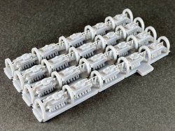 画像3: Fire Starter[FS-G36]1/700　ドイツ軍　重戦車鉄道輸送状態セット